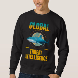 Funny Shark Cyber Security Expert Sweatshirt