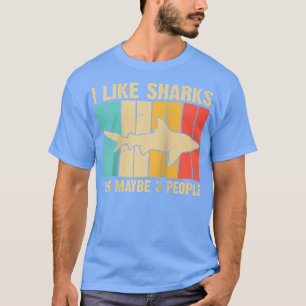 Funny Shark Design For Kids Men Women Animal Shark T-Shirt