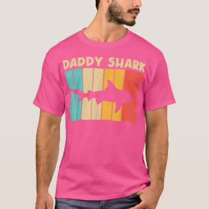 Funny Shark For Men Dad Hammerhead Tiger Sharks Lo T-Shirt