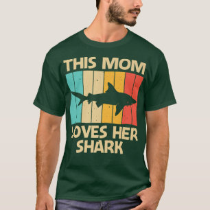 Funny Shark For Mum Mama Hammerhead Tiger Sharks L T-Shirt