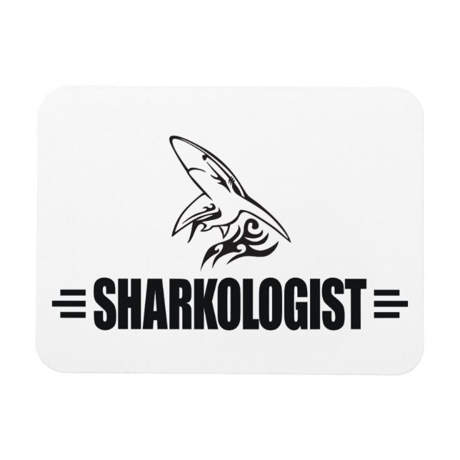 Funny Shark Magnet (Horizontal)