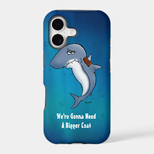 Funny Shark Needs A Bigger Coat iPhone5 Case