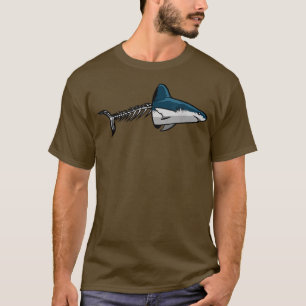 Funny Shark Skeleton T-Shirt