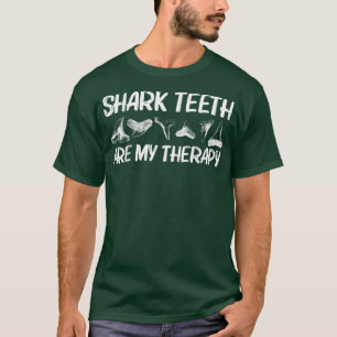 Funny Shark Teeth Design For Men Women Animal Foss T-Shirt