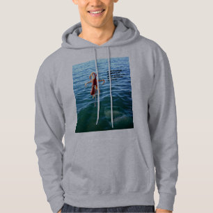 Funny Shark Wants Octopus, Hoodie