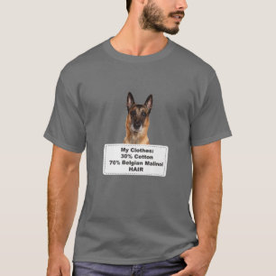 Funny Shedding Dog Belgian Malinoi T-Shirt