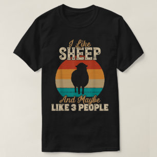 Funny Sheep Lover Shirt for Introverts