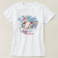 Funny Sheep Lovers Christmas North Pole