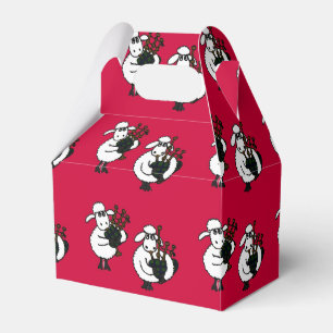 Funny Sheep Playing Bagpipes Gift Box