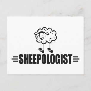 Funny Sheep Postcard