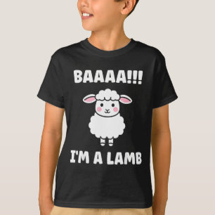 Funny Sheep Quote Baaah I'm A Lamb  T-Shirt