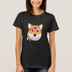 Funny Shiba Inu Uni Dog Red Traditional Bandanna O T-Shirt