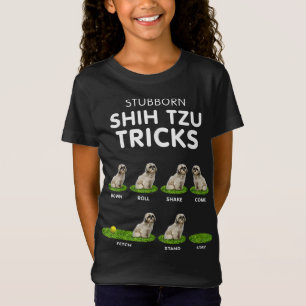 Funny Shih Tzu Trick for men, women & kids dog lov T-Shirt