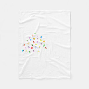 Funny Shine Bright Like A Call Light Christmas Pca Fleece Blanket