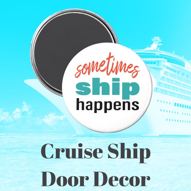 Funny Ship Cabin Door Marker Cruise Magnet (Creator Uploaded)