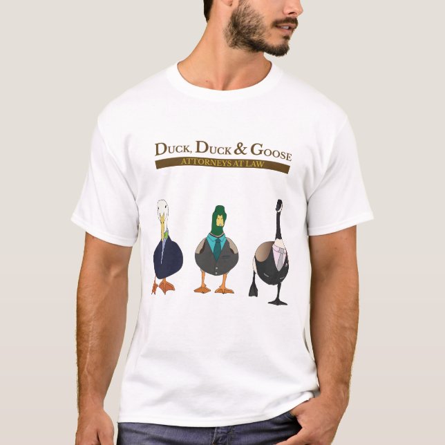 Funny Shirt Duck, Duck, Goose! (Front)