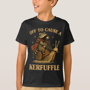Funny Shirt Off Cause Kerfuffle Raccoon Weirdcore