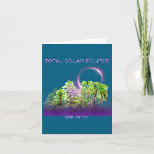 Funny Shirt Total Solar Eclipse Card