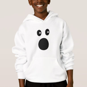Funny Shocked Face Emoji Minimal Cartoon