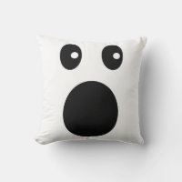 Funny Shocked Face Emoji Minimal Cartoon