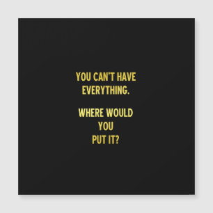 Funny Shopping Hoarding Joke