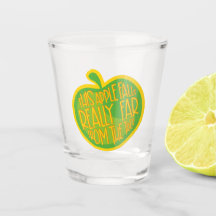 Funny shot glass
