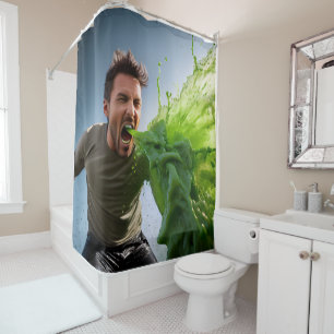 Funny shower curtain