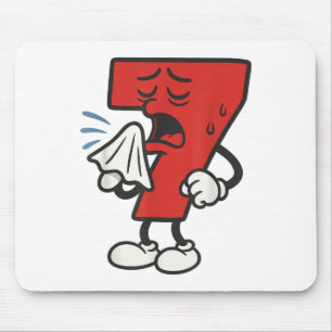 Funny Sick Seven 67 Halloween Costume For Trending Mouse Pad