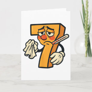 Funny Sick Seven Costume 7_1 Card