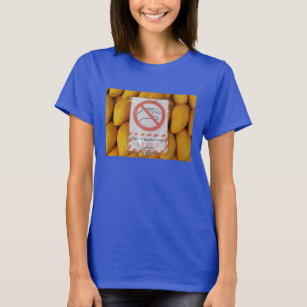 Funny Sign 'Do not touch mango' T-Shirt