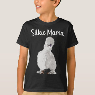 Funny Silkie Mama Design For Mum Women Silkie Chic T-Shirt