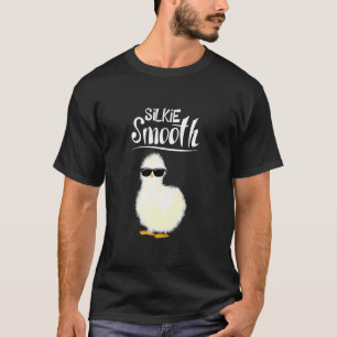 Funny Silkie Smooth Art For Men Women Silkie Chick T-Shirt
