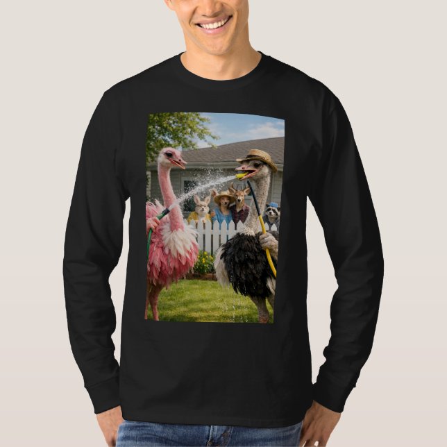 funny & silly animals T-Shirt (Front)