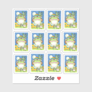 FUNNY SILLY MOTHER FROG LILITH AND CUTE OFFSPRING