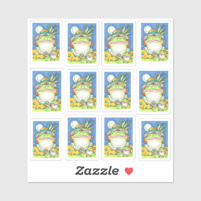 FUNNY SILLY MOTHER FROG LILITH AND CUTE OFFSPRING (Sheet)