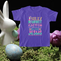 funny silly rabbit Jesus unisex kids Easter