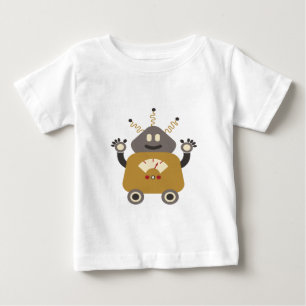 Funny Silly Retro Robot T-Shirt