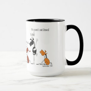 Funny Simon Says Cartoon Mug