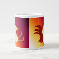 Funny Sitting Rooster
