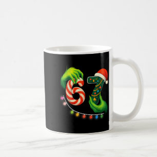 Funny Six Seven 67 Meme Santa Christmas Brainrot P Coffee Mug