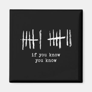 Funny Six Seven 67 Meme Tally Marks 6 7 Numbers  Magnet