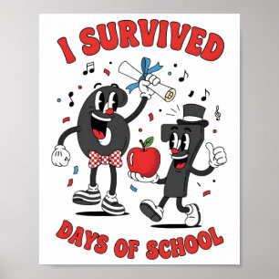 Funny Six Seven 67 School Meme Numbers Teacher Stu Poster