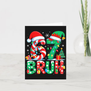 Funny Six Seven 6 7 Meme Christmas Family Xmas San Card