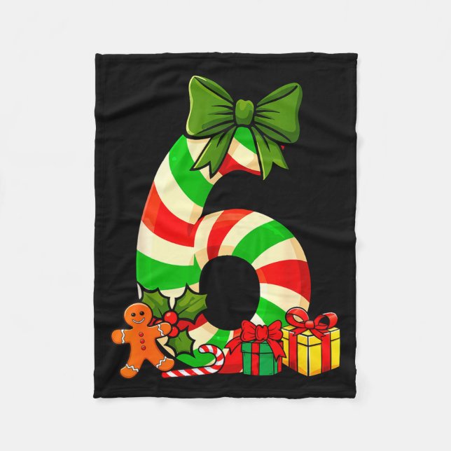 Funny Six Seven 6 7 Meme Couple Christmas For Men  Fleece Blanket (Front)