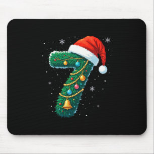 Funny Six Seven 6 7 Meme Design Couples Christmas  Mouse Pad