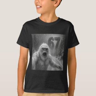 Funny Six Seven 6 7 Meme Gen Z Alpha Slang Yeti Se T-Shirt