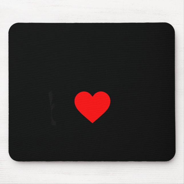 Funny Six Seven Be My 6 7 Meme Men Women Valentine Mouse Pad (Front)
