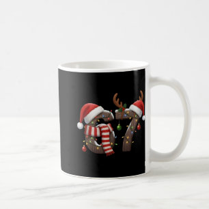 Funny Six Seven Meme 6-7 Xmas 67 Christmas Lights  Coffee Mug