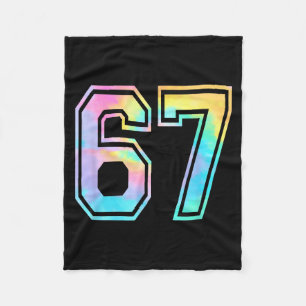 Funny Six Seven Meme Gen Alpha Slang  Fleece Blanket