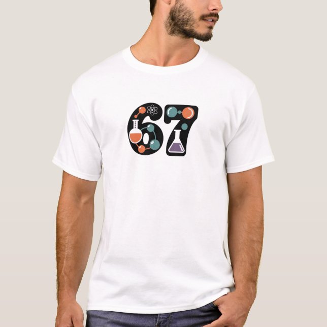 Funny Six Seven Meme, Physical Chemistry T-Shirt (Front)